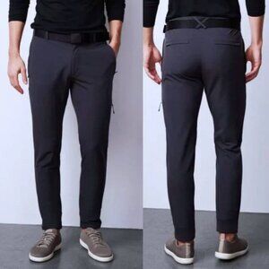 NEW‎ Mack Weldon Radius Flex Pants Navy Blue Size Large Technical Casual Pant L